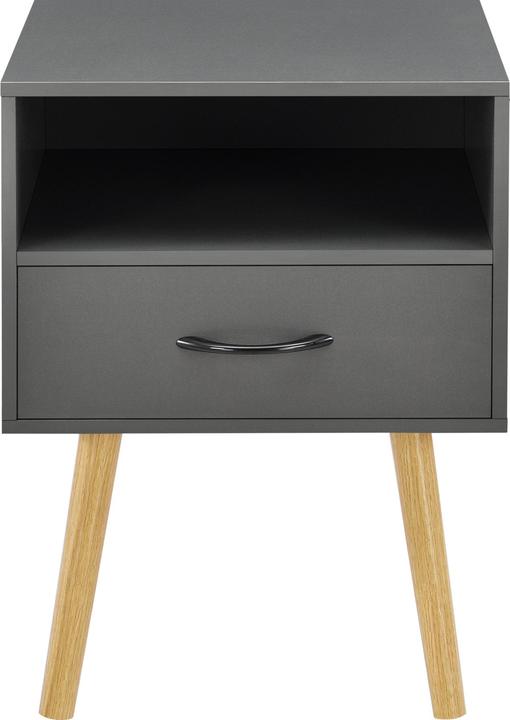 Image du produit En.Casa Table d'appoint Gävle Lot de 2 Gris foncé