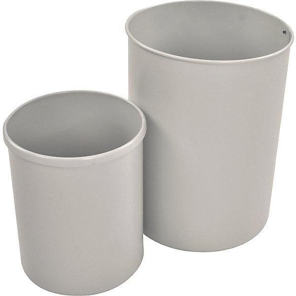 Produktbild kaiserkraft Papierkorb, Metall, rund (30 l)