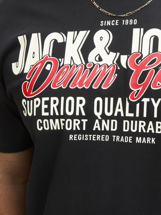 Immagine prodotto Jack & Jones Jjelogo Tee Ss Oneck 2 Col Aw25 Noos Pls (8XL)