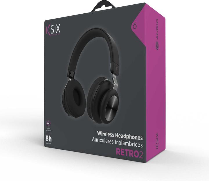 Actual product image KSIX Retro 2 (ANC, 8 h, Cable, Wireless)