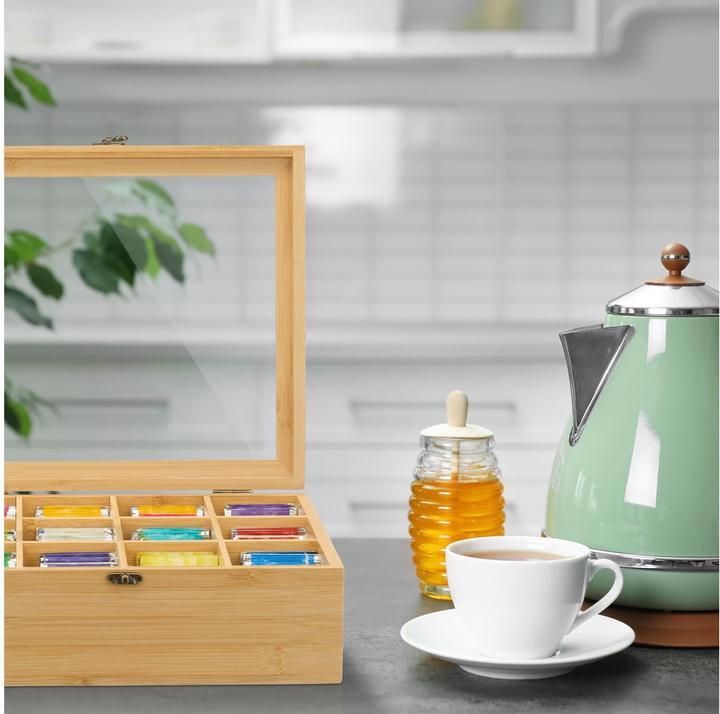 Image du produit Relaxdays Boîte à thé