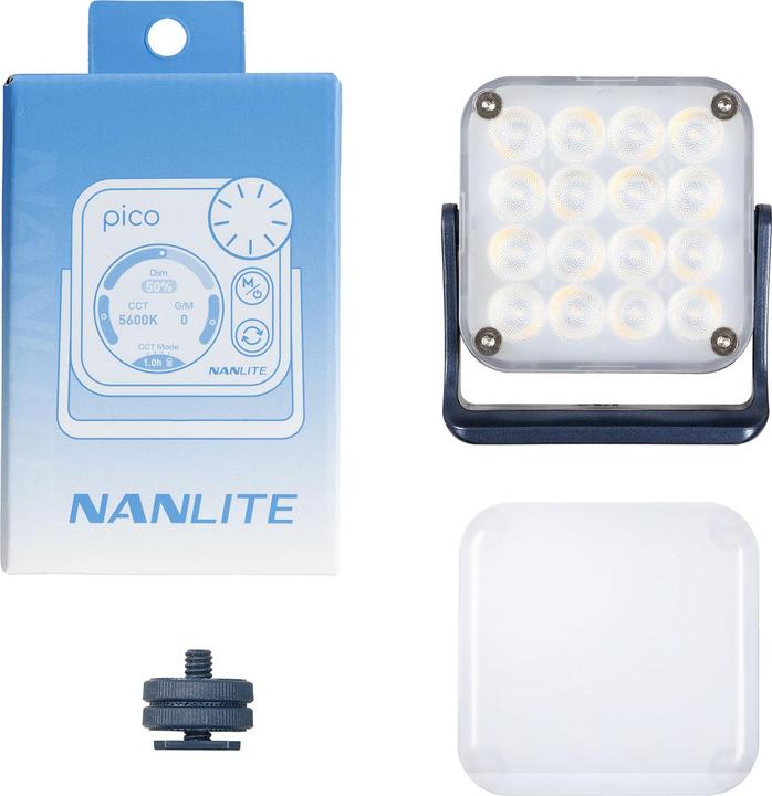 Image du produit Nanlite Pico Light (éclairage de studio, Lumière vidéo, Panneaux lumineux)