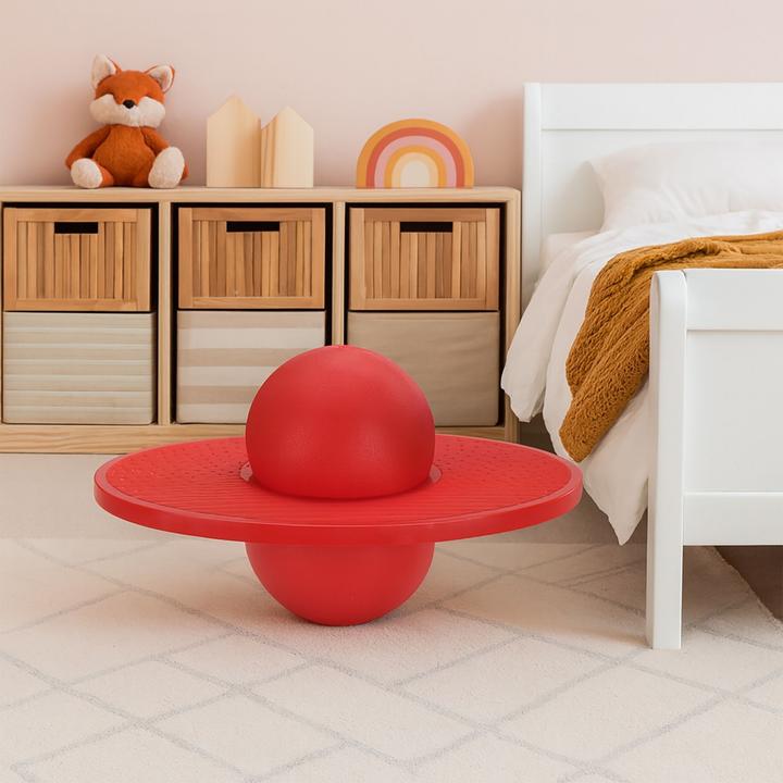 Produktbild Relaxdays - Pogo Ball für Kinder bis 100 kg, Gelb