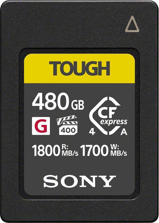 Produktbild Sony CFexpress Typ-A 480GB Tough 4.0 (480 GB, CFexpress Typ A)
