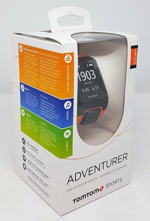 Produktbild TomTom Adventurer Cardio + Music