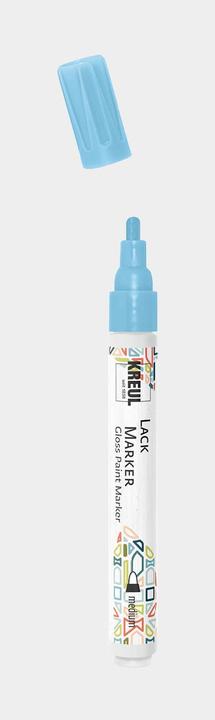 Produktbild Kreul Lackmarker "Gloss Paint Marker", medium, hellblau (1x)