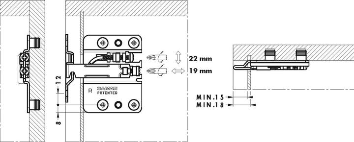 Actual product image Camar Schrankaufhänger (1 pcs.)