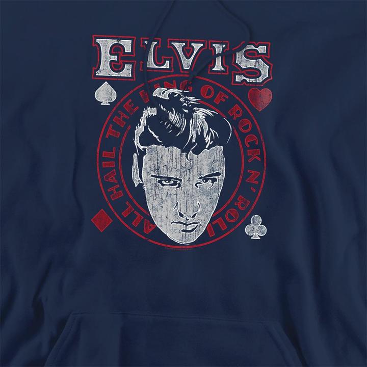 Produktbild Elvis Hail The King Kapuzenpullover (M)