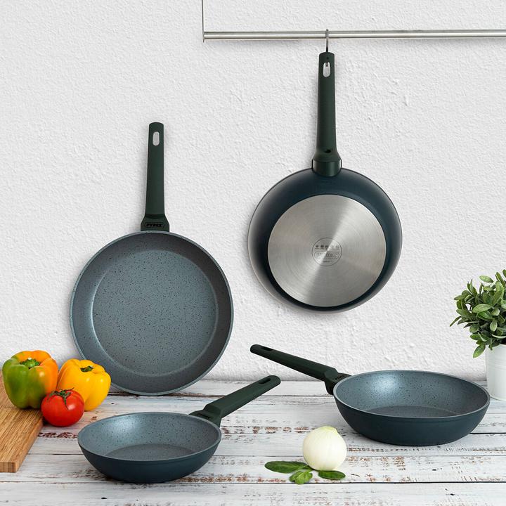 Image du produit Pyrex Poêle antiadhésive Geoh forgée 24 cm (24 cm, Poêle à frire, Aluminium)