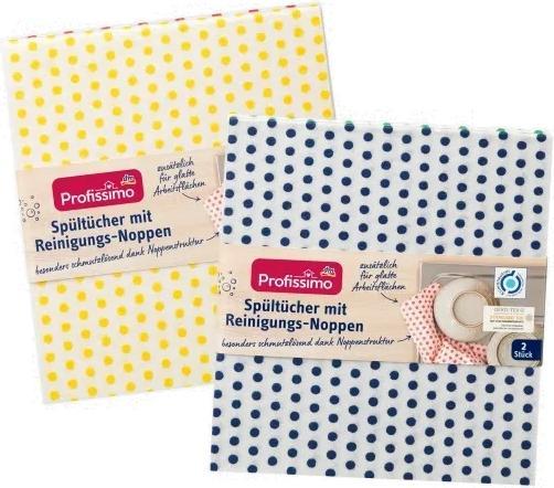 Actual product image dm Profissimo Dishcloths with cleaning nubs (2 pcs.)