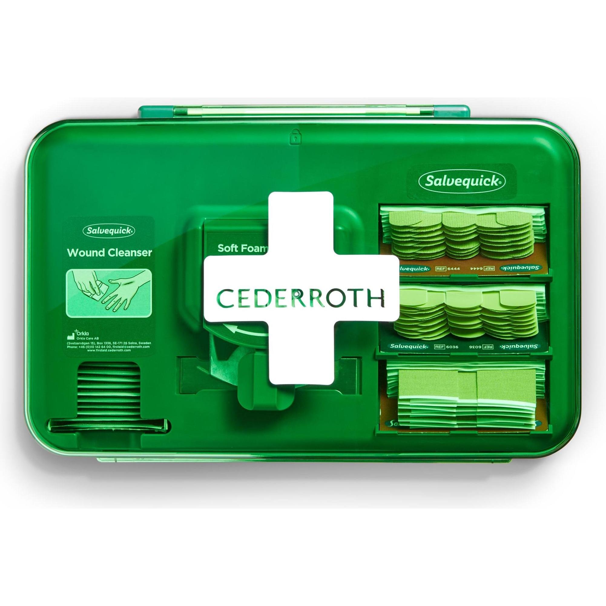 Cederroth, Erste Hilfe Set, Pflasterspender (Verbandskasten)