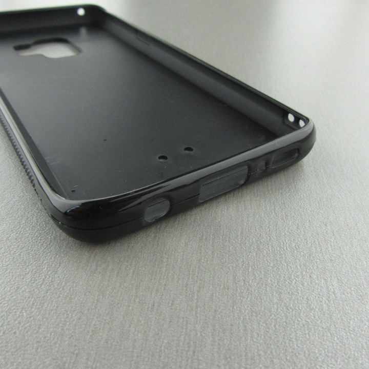 Image du produit PhoneLook Coque Silicone rigide noir Qsafoda 1 (Samsung Galaxy S9)