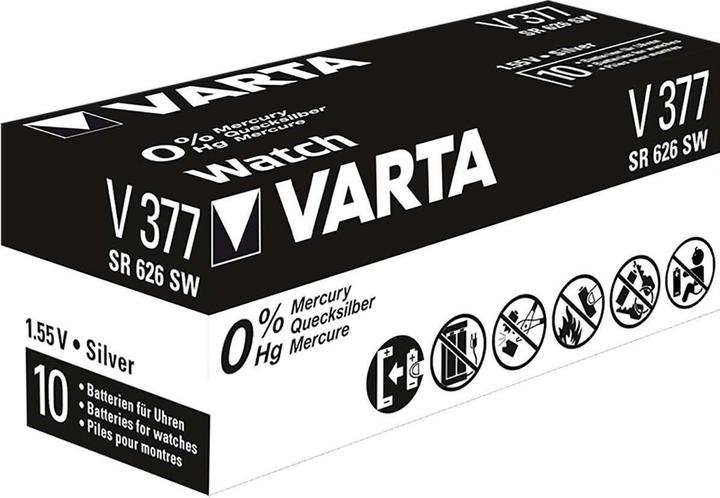 Image du produit Varta V377 (1 pcs, SR66, 27 mAh)
