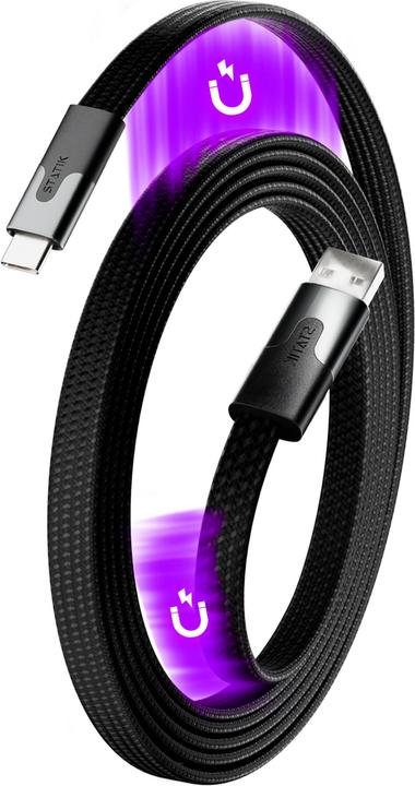 Statik USB A – USB C (1 m, USB 2.0, 27 W)