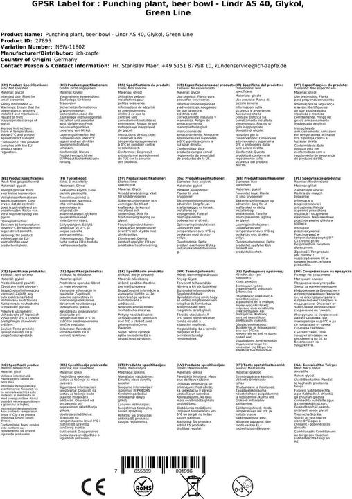 Produktbild Ich-zapfe Green Line Lindr As 40