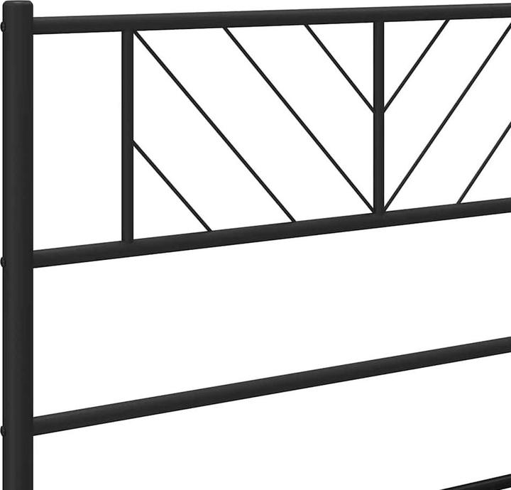 Produktbild vidaXL Metall Bettgestell (100 x 190 cm)