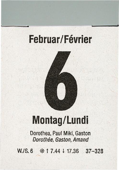 Immagine prodotto Biella Calendario a strappo Giorno (4 x 5,9 cm)