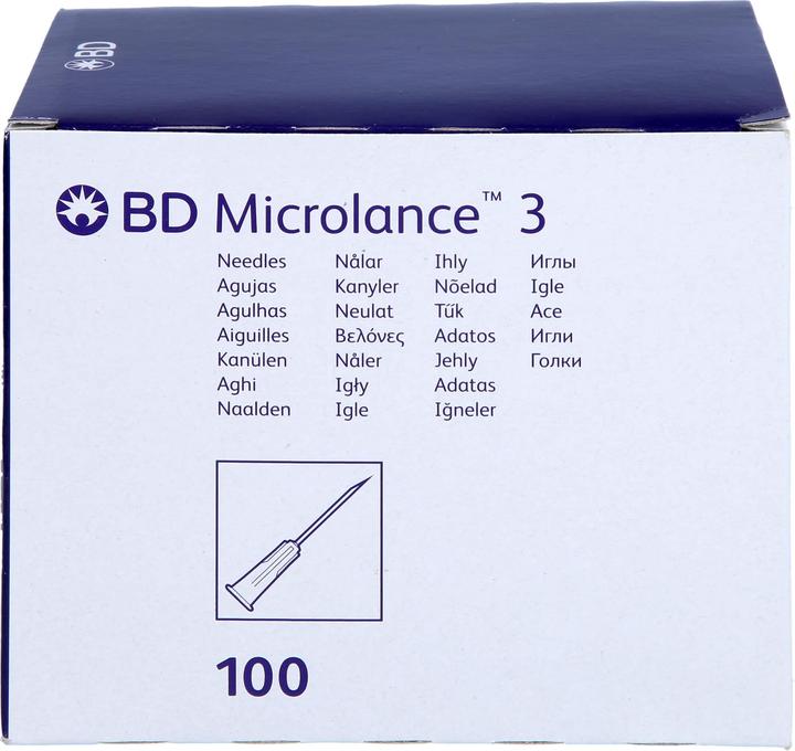 Actual product image BD Microlance 3 special cannula 27G 1/2 0.4x13mm, 100 pcs KAN