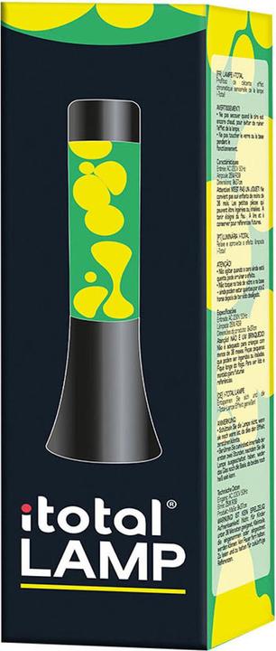 Productafbeelding Lavalamp Zwart/Groen/Wit, 30cm