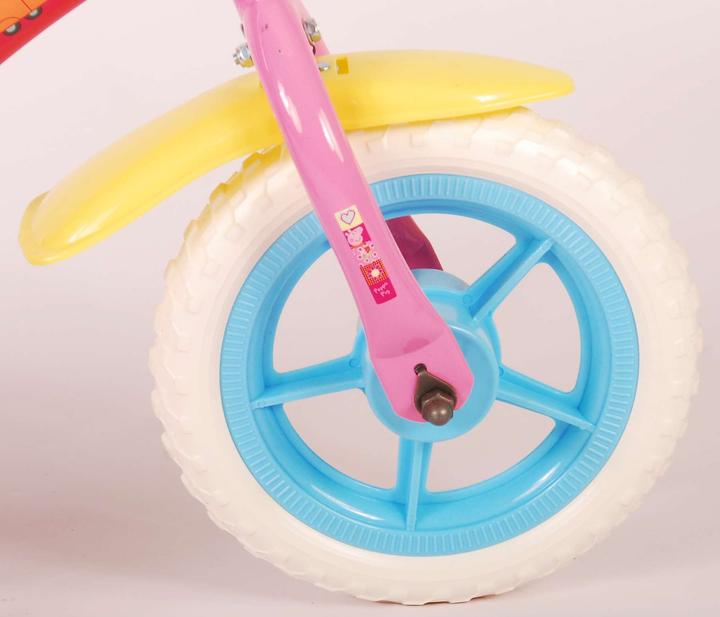 Produktbild Peppa Pig Pig Kinderfiets - Meisjes - 10 inch - Roze/Blauw - Doortrapper