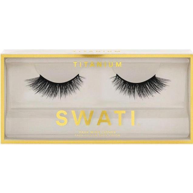 Swati, Künstliche Wimpern, Faux Mink Lashes Titanium (Künstliche Wimpern)