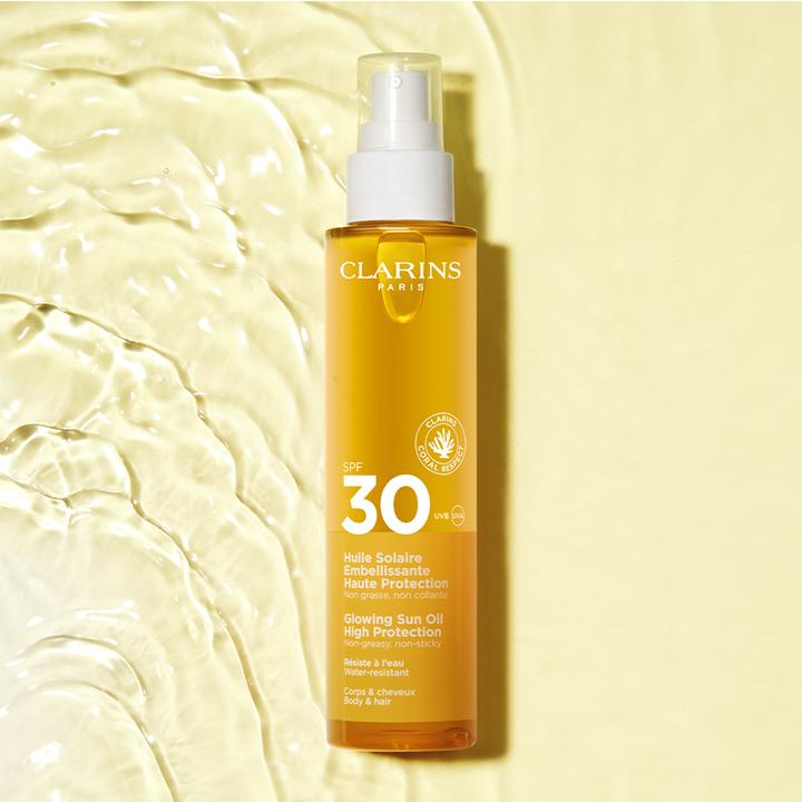 Actual product image Clarins CORPS Protecteur Corps Huile SPF30 150 ml (Suntan oil, SPF 30, 150 ml, 190 g)