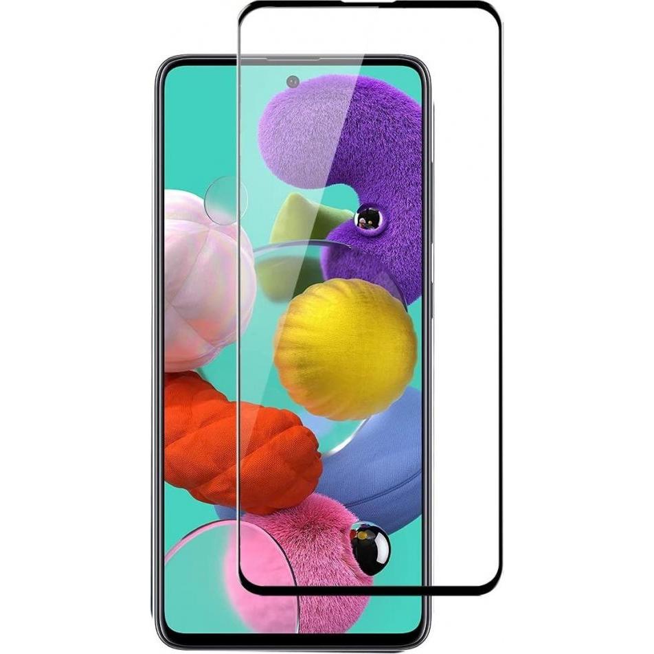 Screenguard Samsung Galaxy A52 Full Screen Panzerglas Schutzfolie 2.5D 9H (1 Stück, Samsung Galaxy A52), Smartphone Schu...