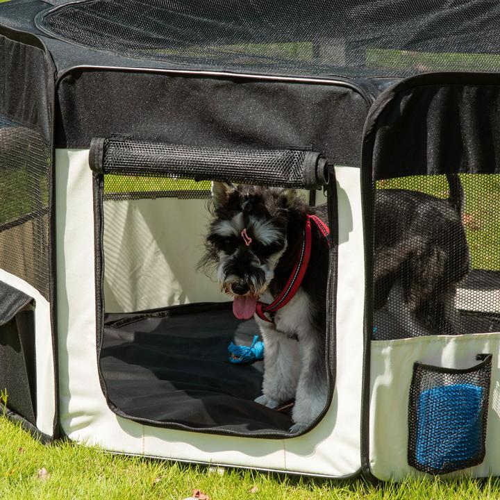 Actual product image PawHut Puppy run foldable