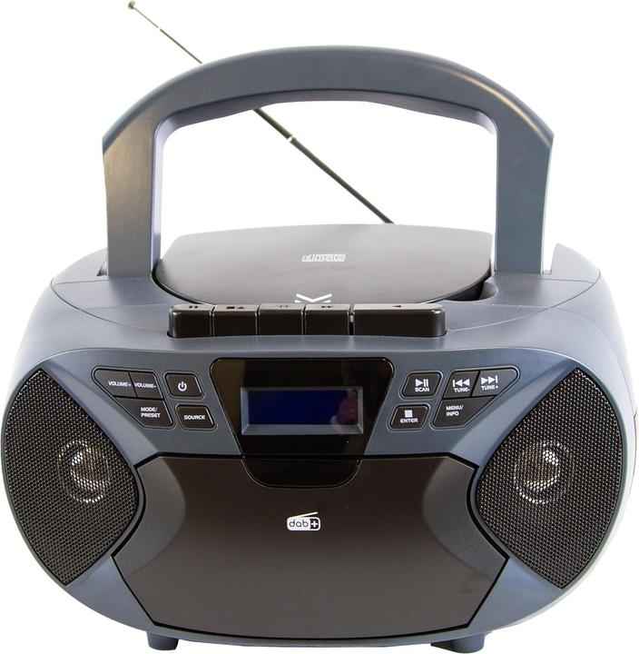 Actual product image Majestic New AH-2430 DAB Analogue portable stereo system Black (DAB, DAB+, FM)
