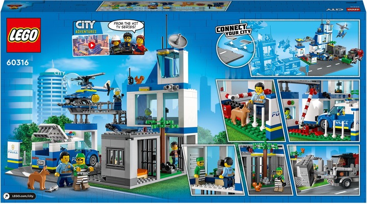 Actual product image LEGO Police Station (60316, LEGO City)