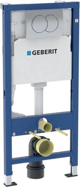 Productafbeelding Geberit Frame In Wand Delta Tank Chroom Knop