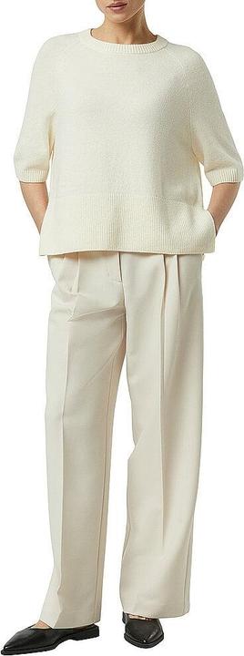 Immagine prodotto Comma Strickpullover Lässiger Cashmere Touch Baumwollmix-Strickpullover mit verlängertem Kurzarm (M)