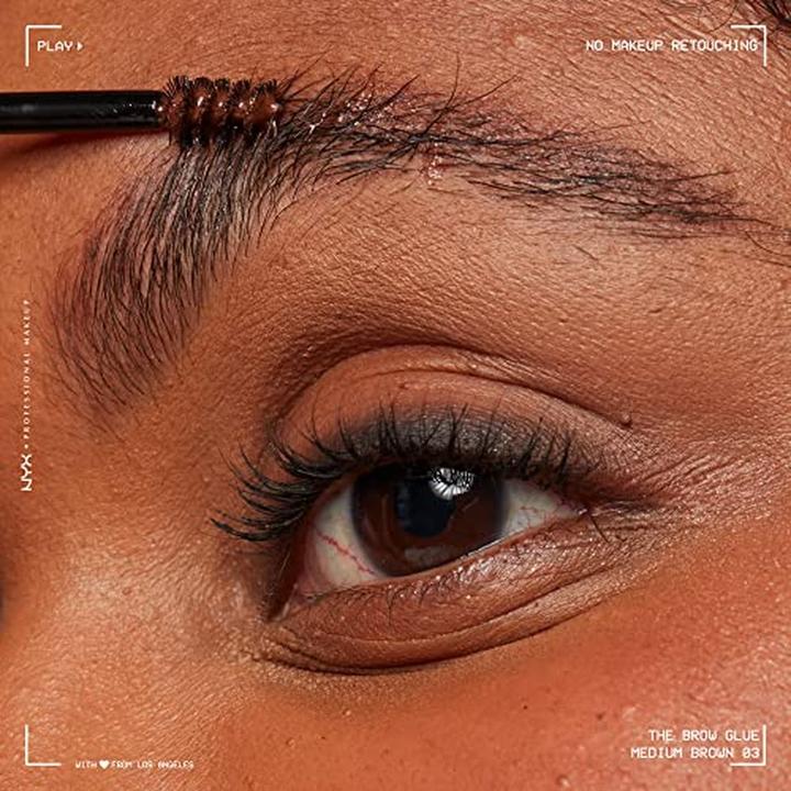 Actual product image NYX Professional Make-Up The Brow Glue Instant Styler (03 Medium Brown)