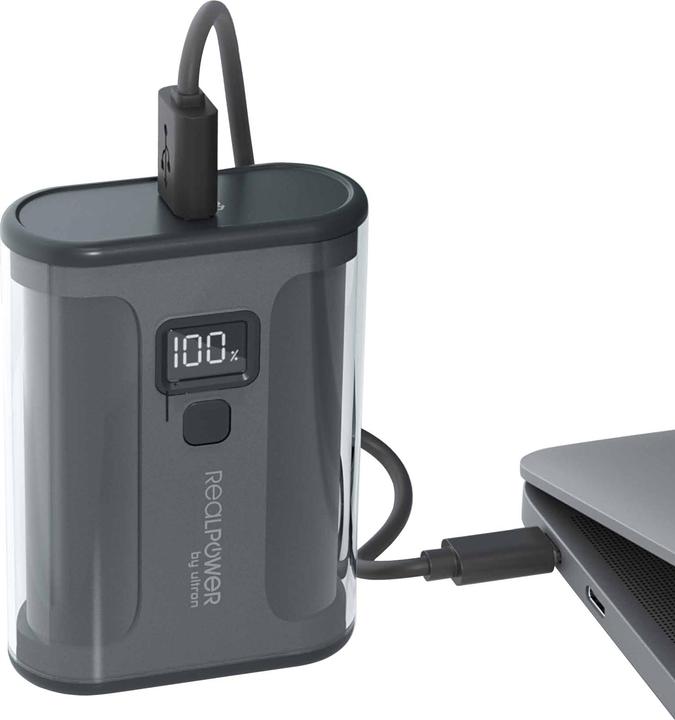 Image du produit RealPower Banque d'alimentation PB-10000 35W,10000mAh,35 Watt PD (10000 mAh, 35 W)
