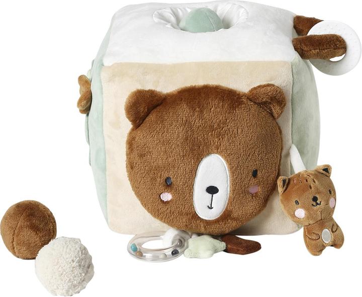 Image du produit Vertbaudet Cube d'activités bébé en tissu FORÊT VERTE