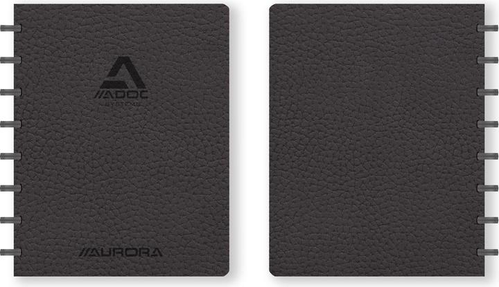 Produktbild Adoc Ringbuch (A5, Kariert, Weicher Einband)