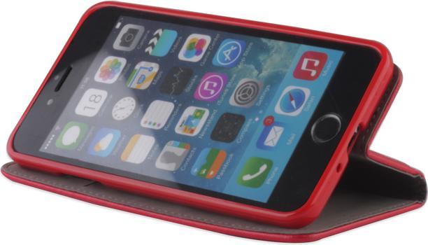 Produktbild OEM Smart Magnet Tasche für Motorola Moto G54 rot (Motorola Moto G54)