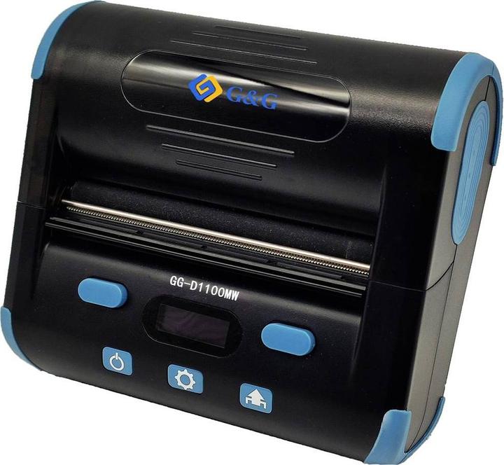 Produktbild G&G Etikettendrucker GG-D1100MW schwarz (203 dpi)