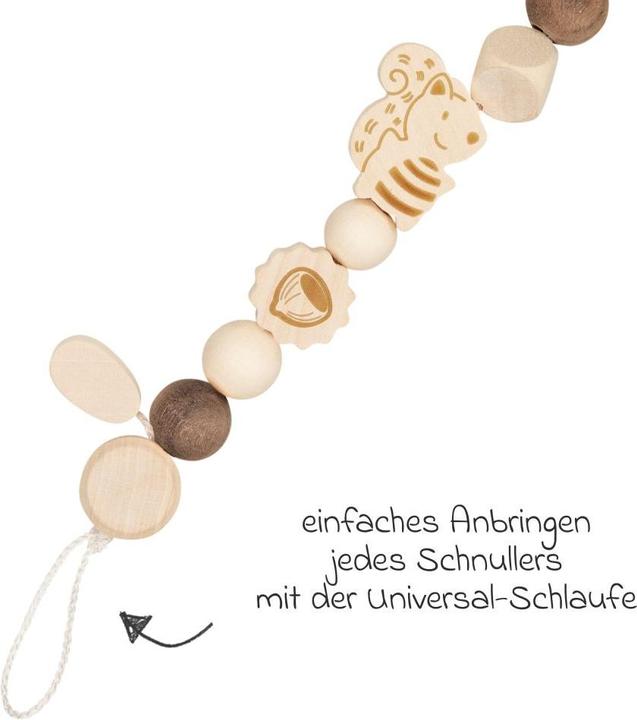 Image du produit Goki Attache-sucette Écureuil (1 x)