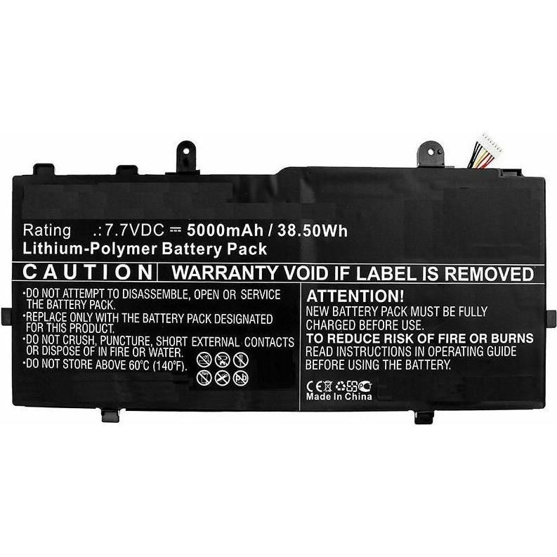 CoreParts Laptop Battery for Asus (5000 mAh), Notebook Akku, Schwarz