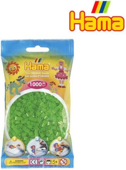 Image du produit Hama Perlen Service de repassage de Hama Perles-vertes néon (037)