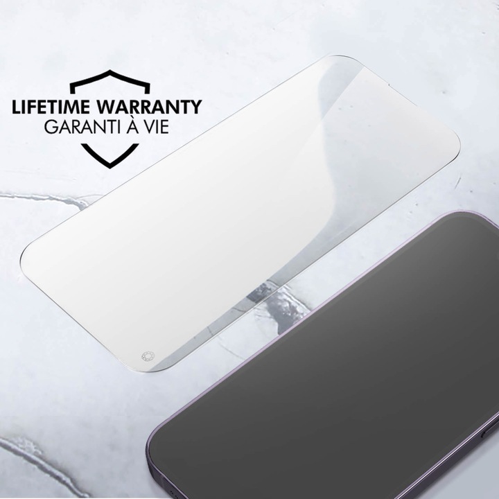 Actual product image Bigben Connected Glass screen protector (1 Piece, Apple iPhone 14 Pro)