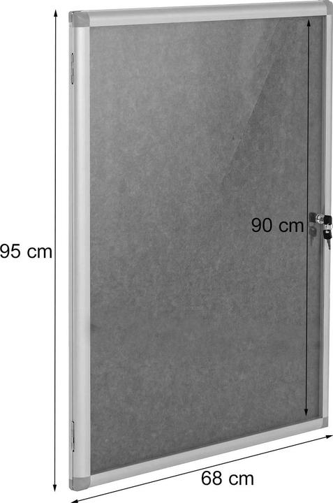 Produktbild MCW Q51-FG (Pinnwand, 68 x 95 cm)