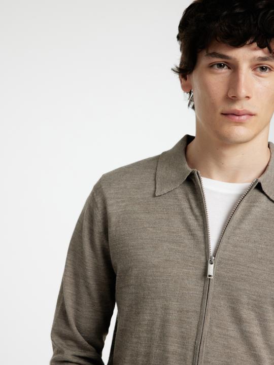 Immagine prodotto Selected Homme Cardigan a maniche lunghe con zip (M)