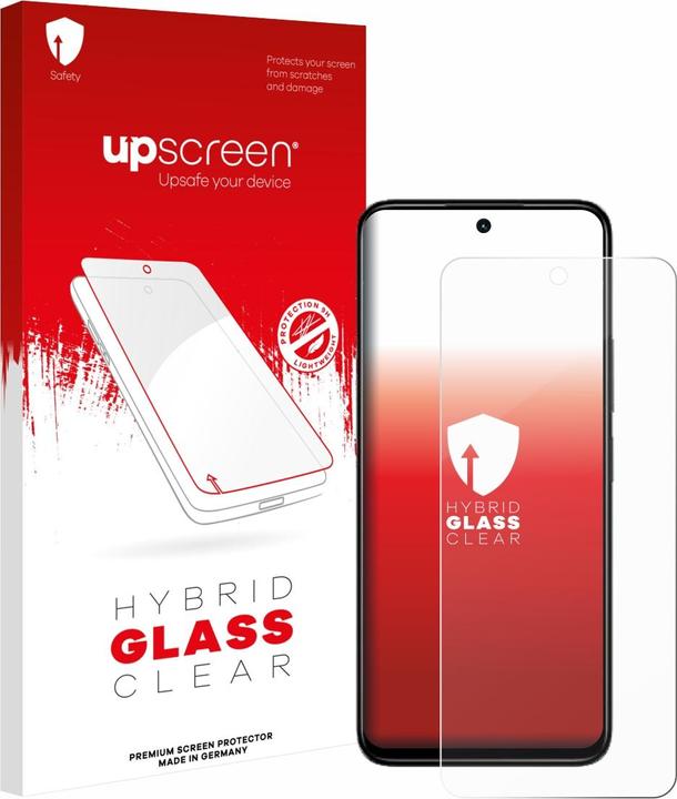Produktbild upscreen Schutzglas Schutzfolie Displayschutz Display Schutz Glas Folie klar (1 Stück, Xiaomi Redmi 13)