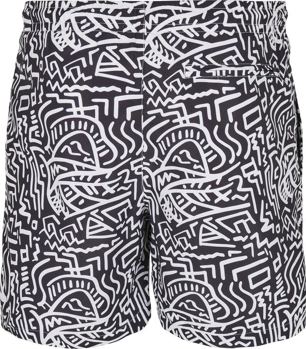 Produktbild Urban Classics Pattern Swim Shorts (S)