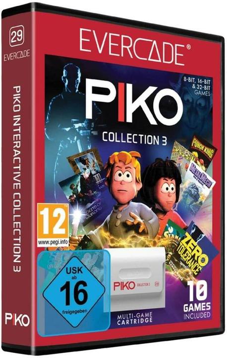 Actual product image Blaze Evercade Piko Collection 3 Cartridge (Evercade)