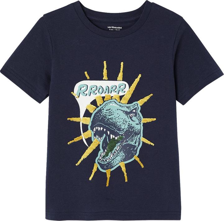 Produktbild Vertbaudet Jungen T-Shirt mit Wende-Pailletten (98, 104)