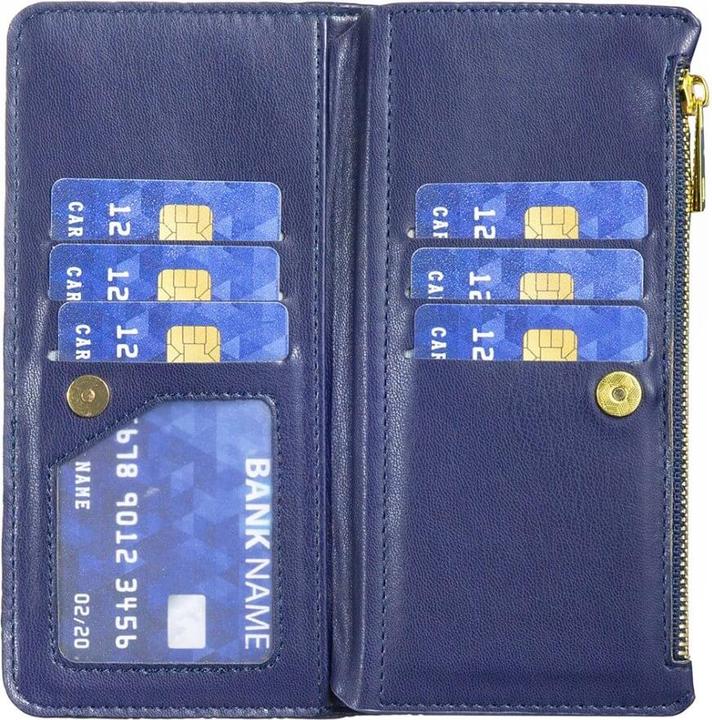 Produktbild Binfen Color Xiaomi 13 - BINFEN Brieftaschen Hülle blau (Xiaomi 12)