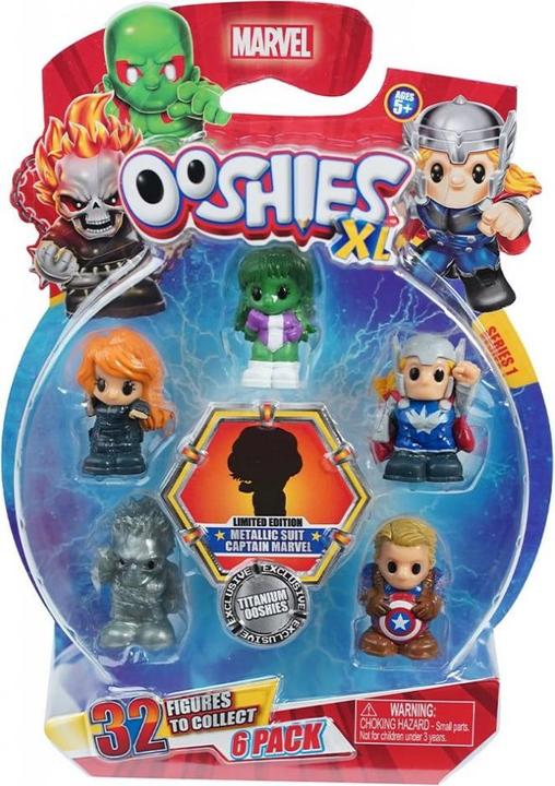 Image du produit Disney Ooshies-Marvel Cards With 6 Collectible Figures
